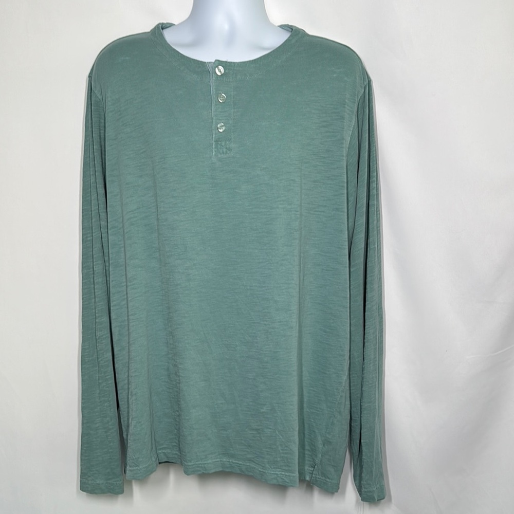 ❤️3/$30 Charles River Apparel 3247 Men's Freetown Henley Shirt NWT